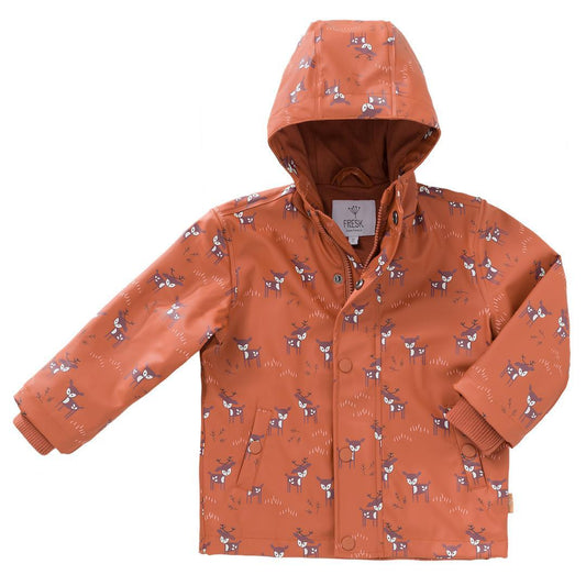 Rain jacket - Deer copper by brand Fresk