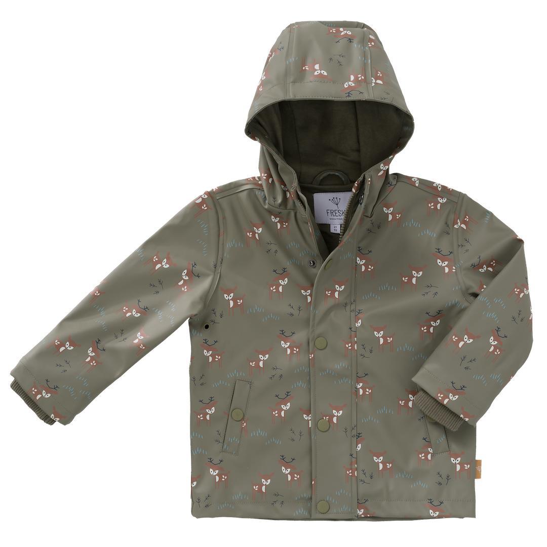 Rain Jacket - Deer Olive by Fresk.