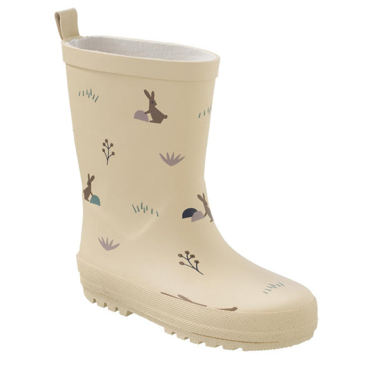 Rain Boots - Rabbit Sandshell by Fresk