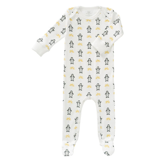 Baby Footed Pyjamas - Penguin by Fresk