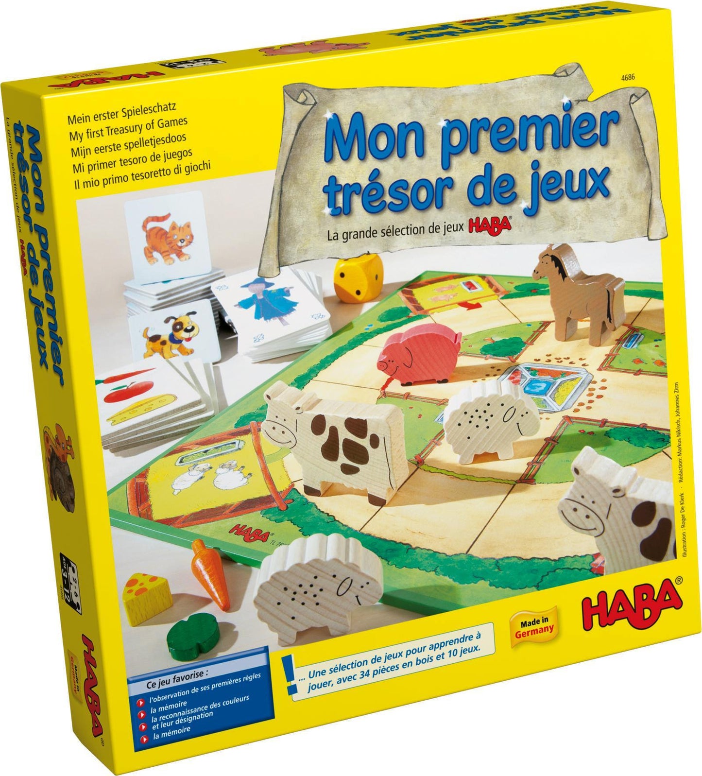 Mon premier trésor de jeux La grande sélection de jeux HABA