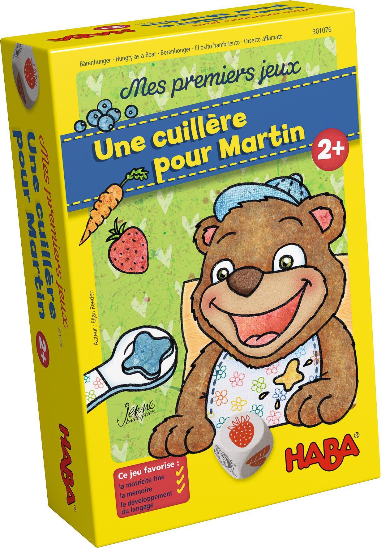 Mes premiers jeux ? Une cuillère pour Martin