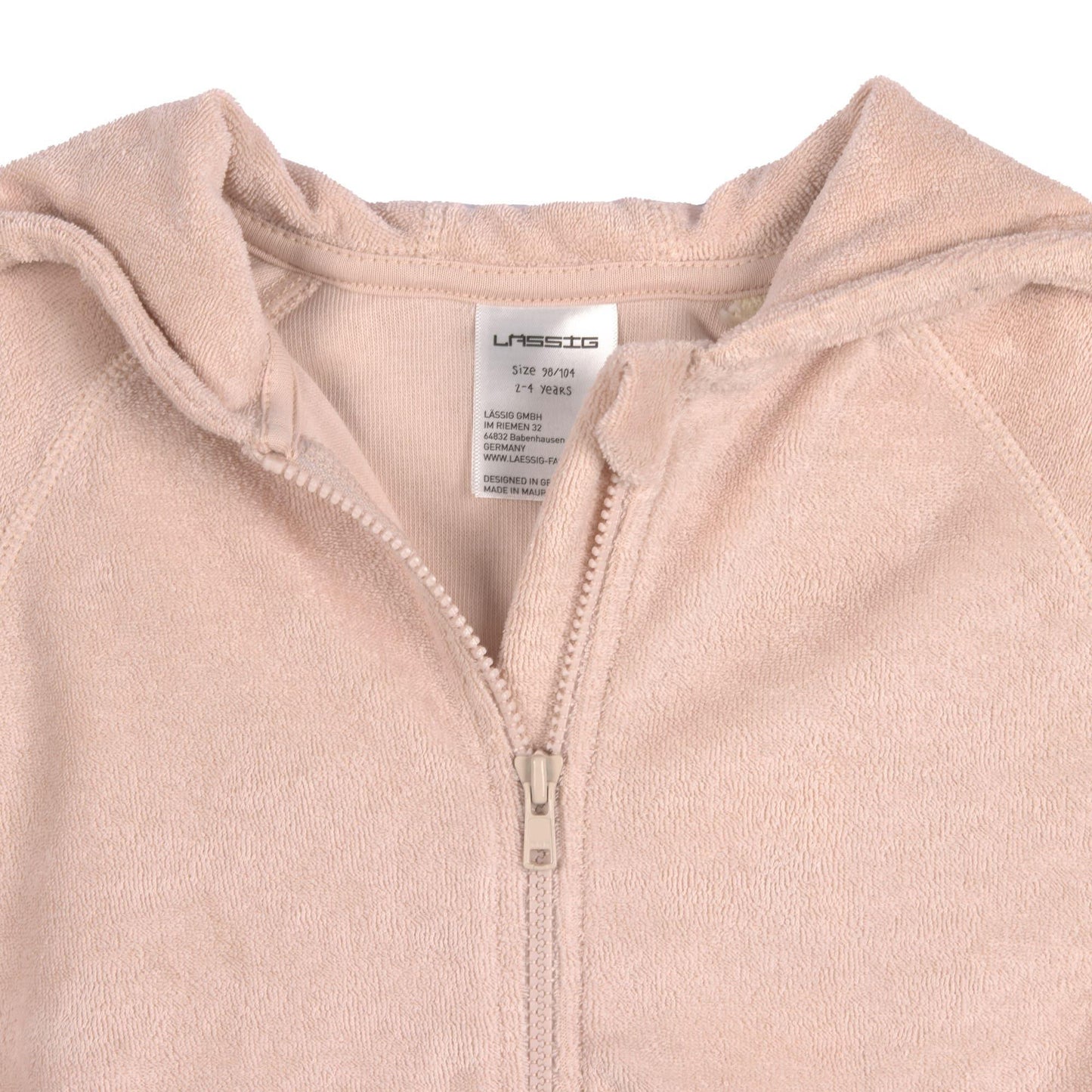 Veste en éponge - Powder pink