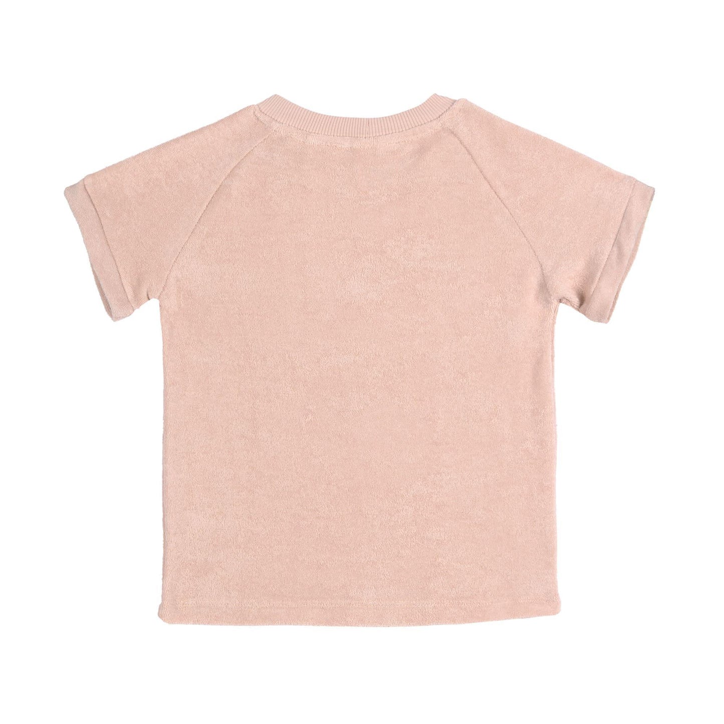 T-shirt en éponge - Powder pink