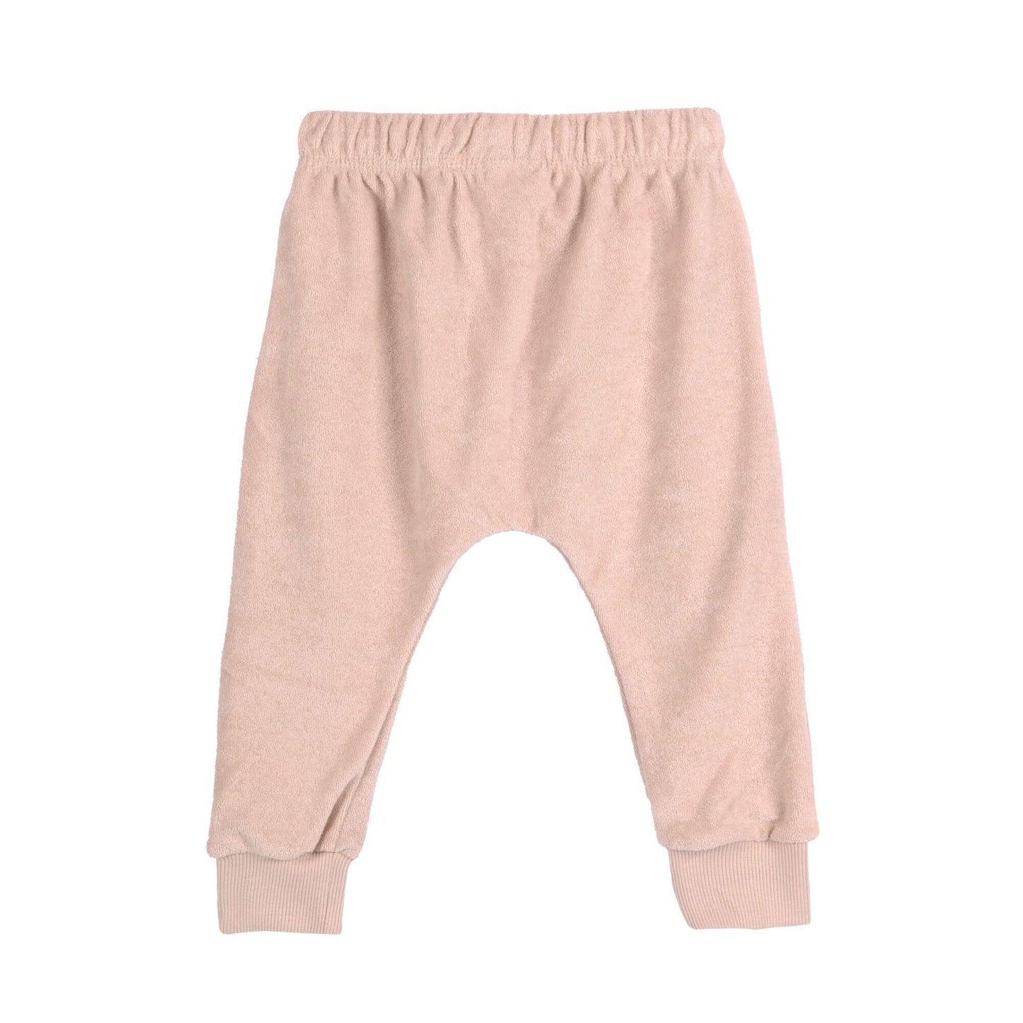 Pantalon en éponge - Powder pink