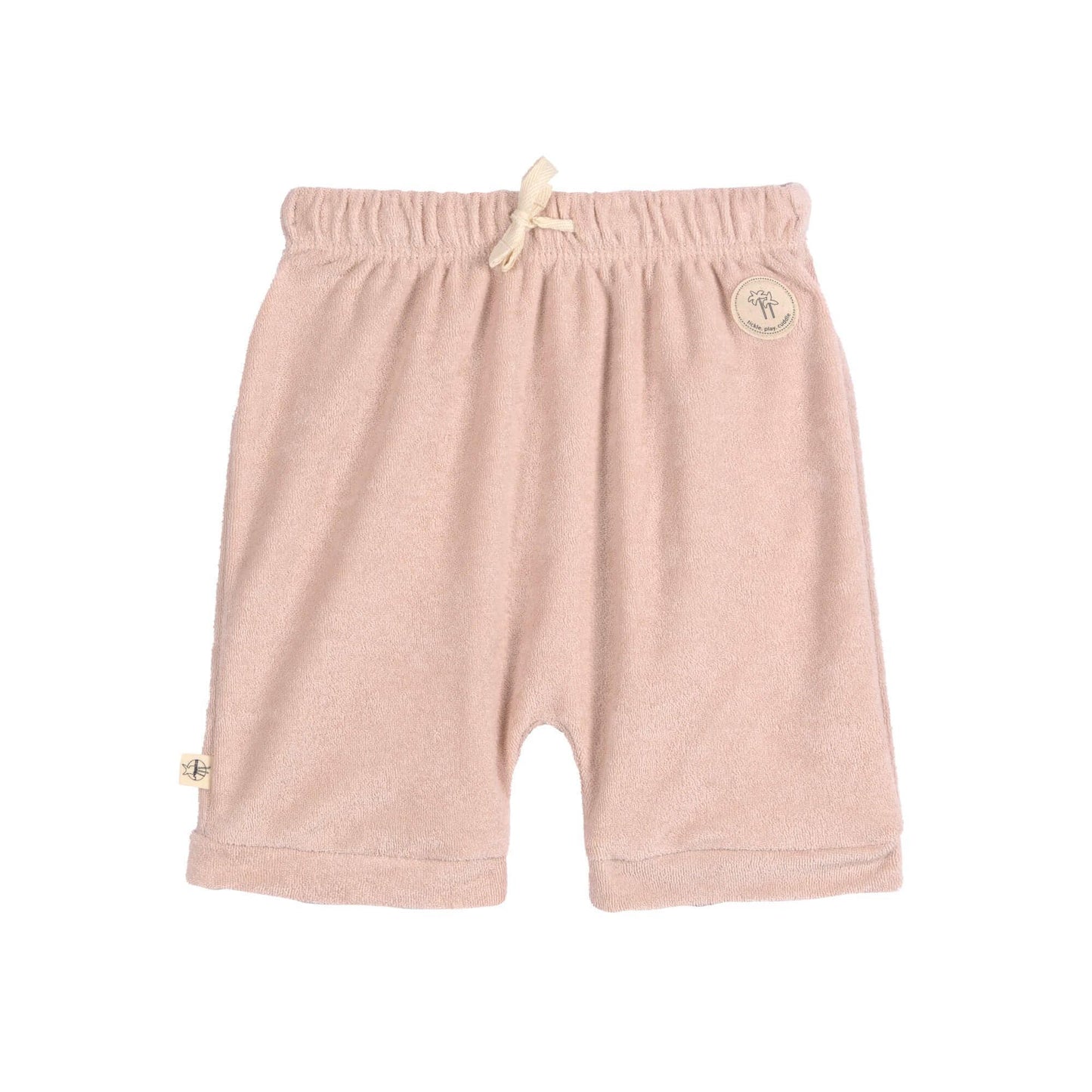 Short en éponge - Powder pink