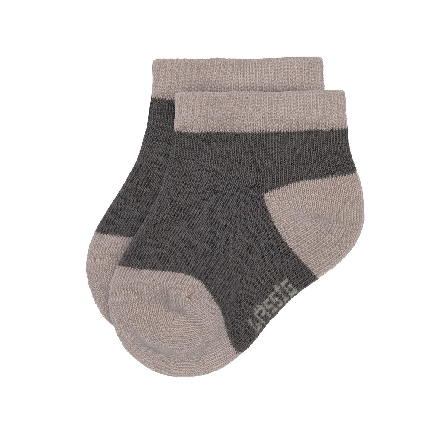 Lot de 3 paires de chaussettes basses - Anthracite & taupe