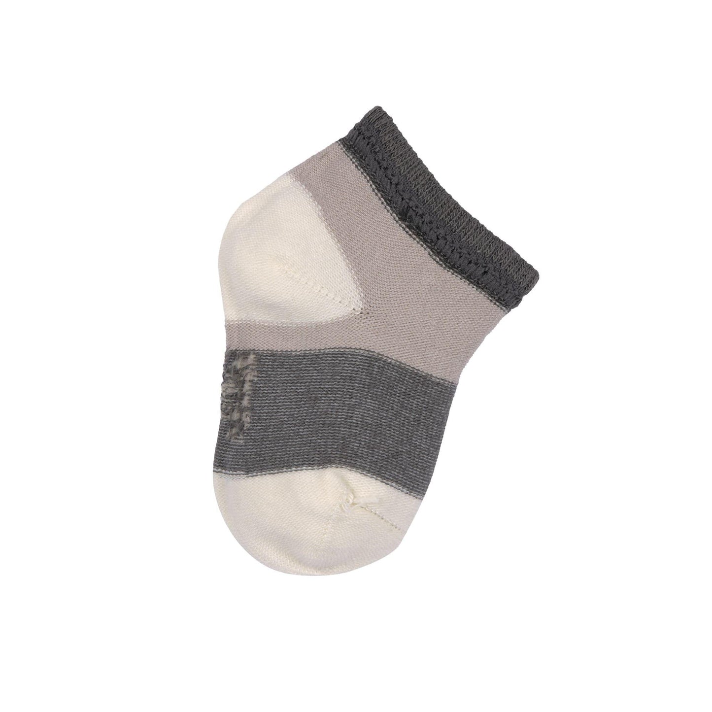 Lot de 3 paires de chaussettes basses - Anthracite & taupe