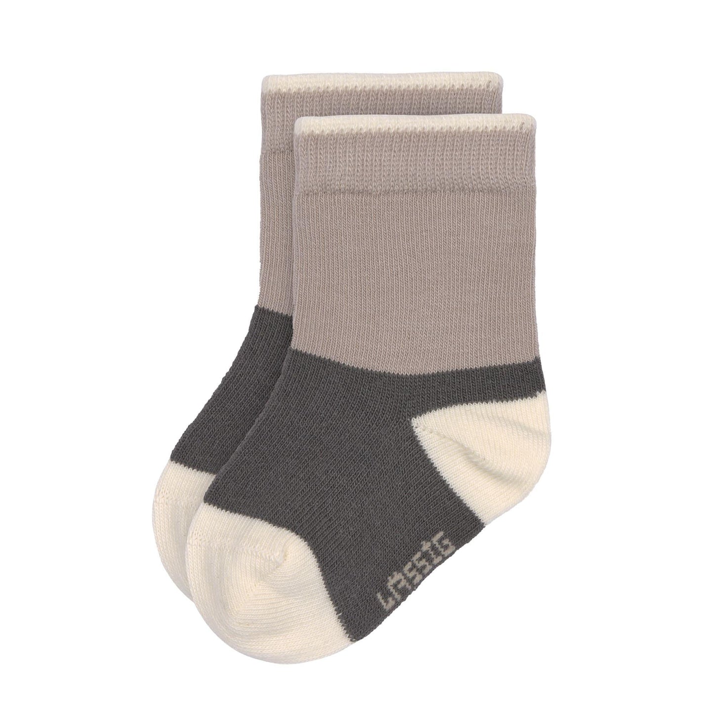 Lot de 3 paires de chaussettes - Anthracite & taupe