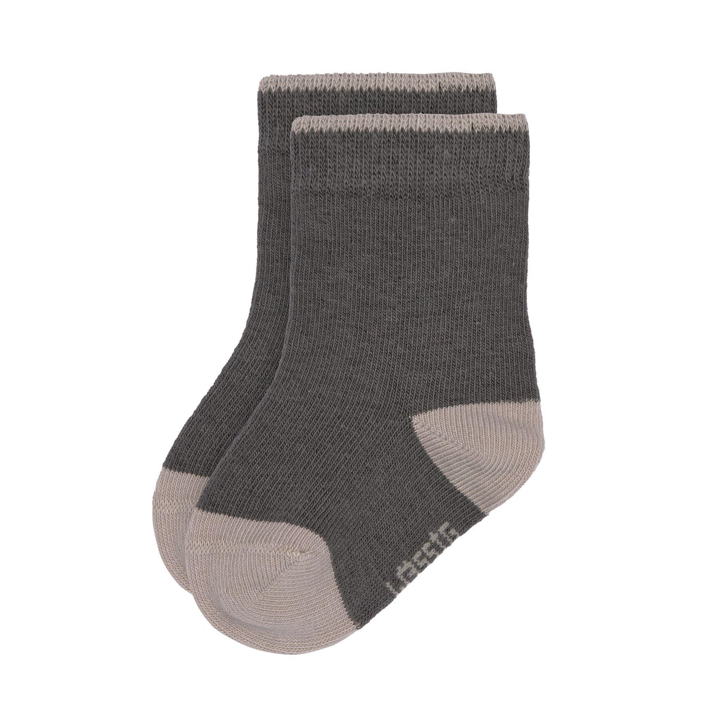 Lot de 3 paires de chaussettes - Anthracite & taupe