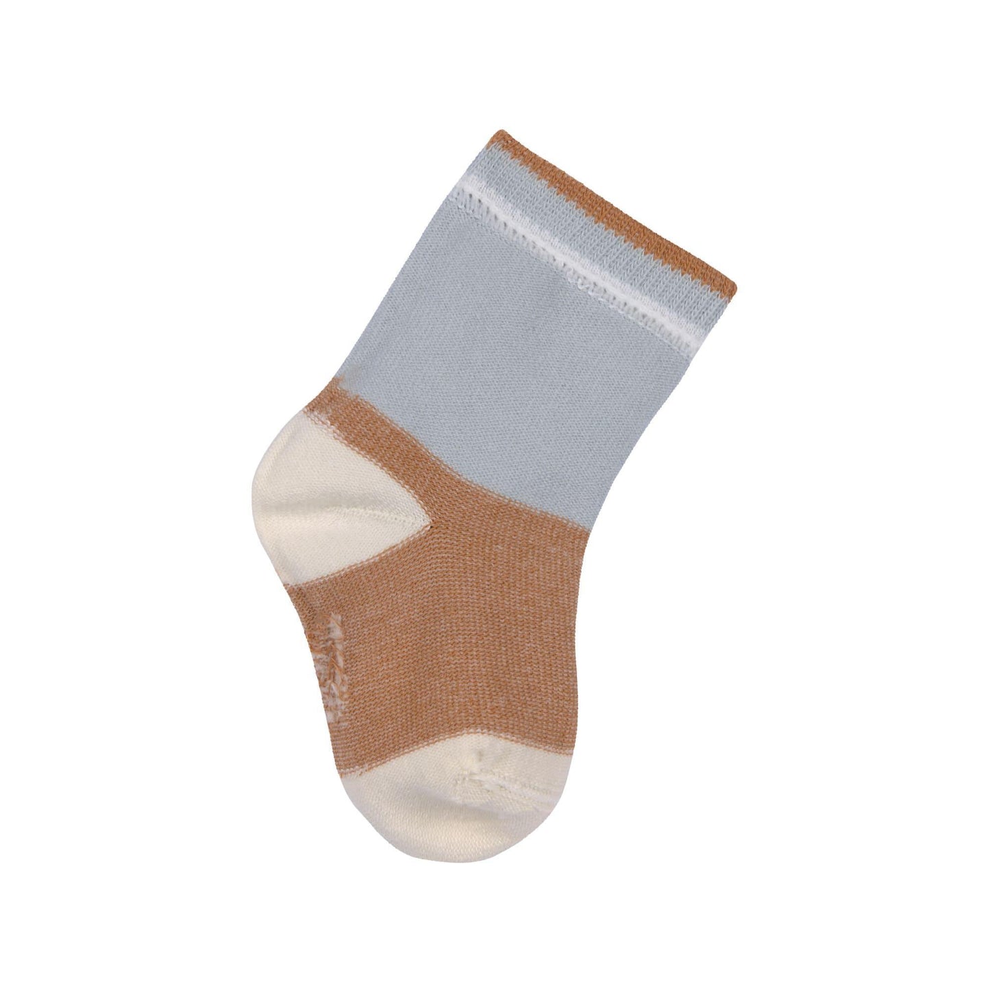 Lot de 3 paires de chaussettes - Light blue & caramel