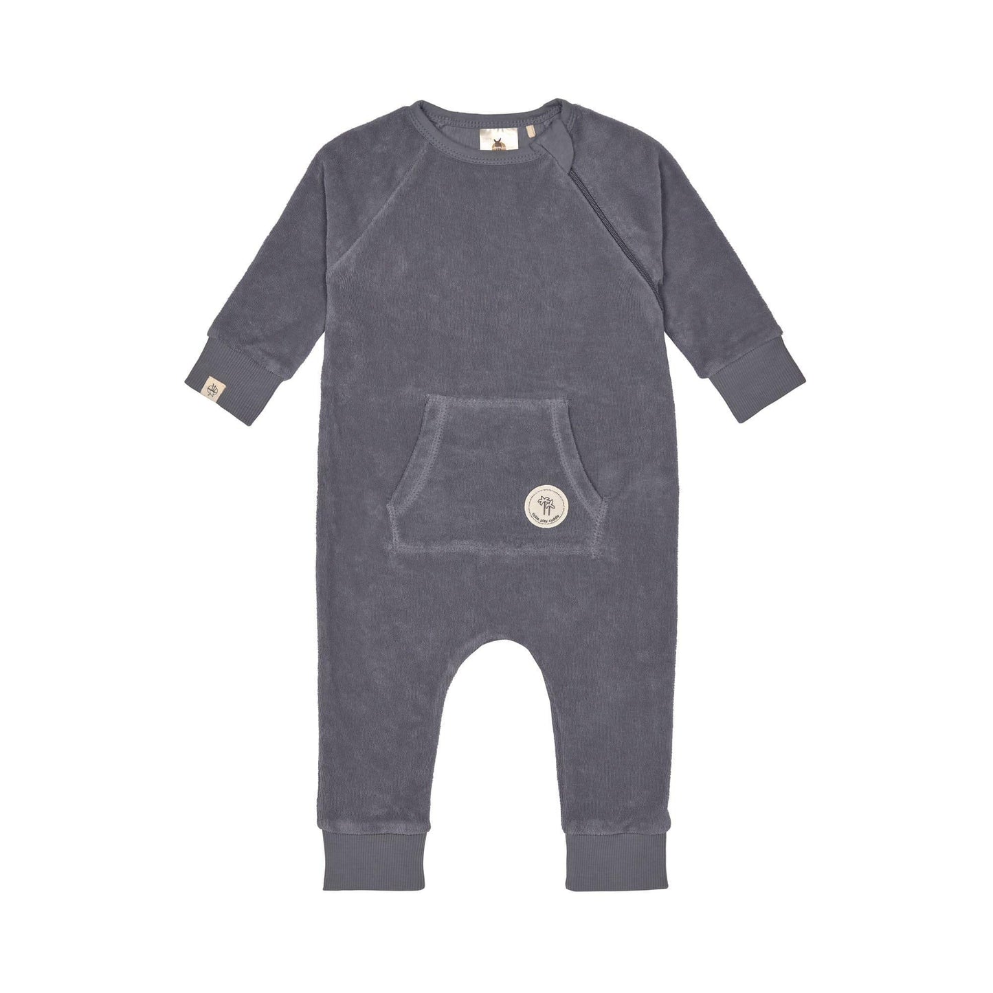 Combinaison pyjama en éponge - Anthracite