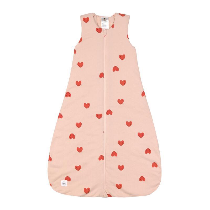 Sac de couchage pour bébé TOG 2.5 - Heart peach rose - Laessig