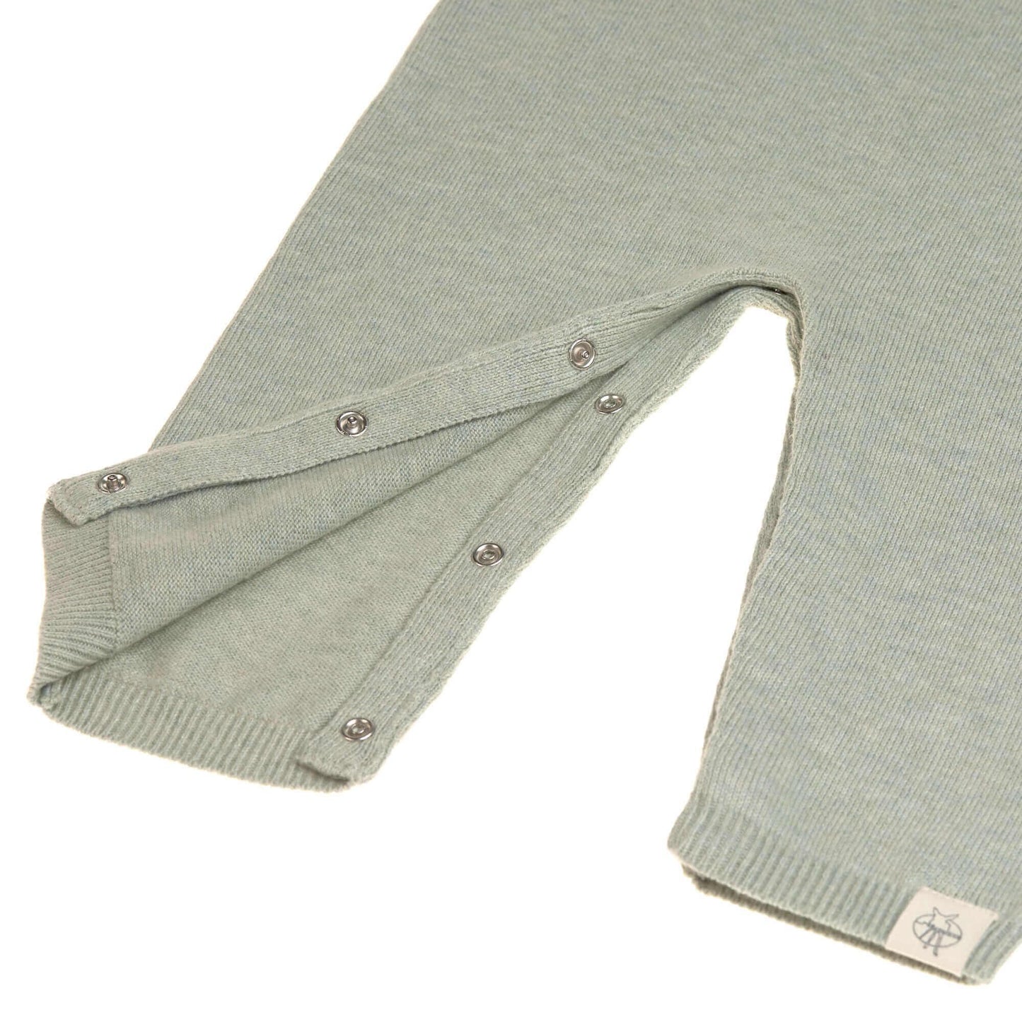 Combinaison longue en tricot - Garden Explorer - Aqua-gris