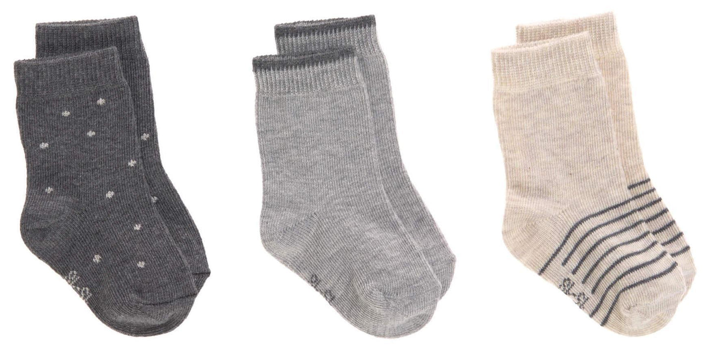 Lot de 3 paires de chaussettes - Gris