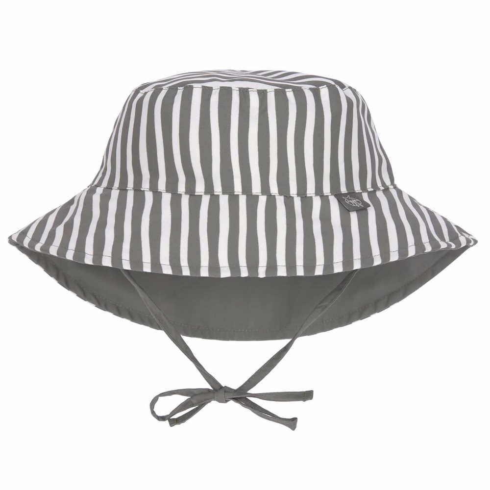 Chapeau de soleil réversible anti-UV - Stripes olive