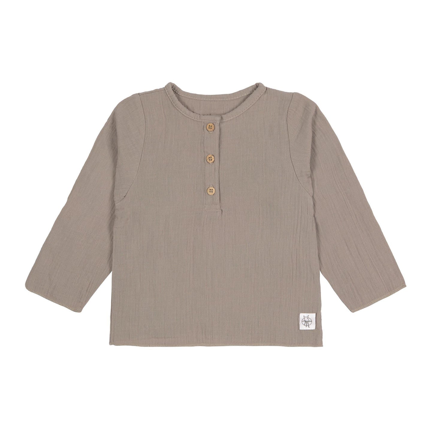 T-shirt manches longues - Taupe