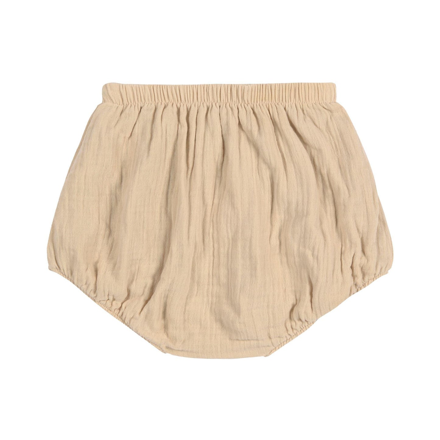 Culotte-short en mousseline de coton bio - Nature