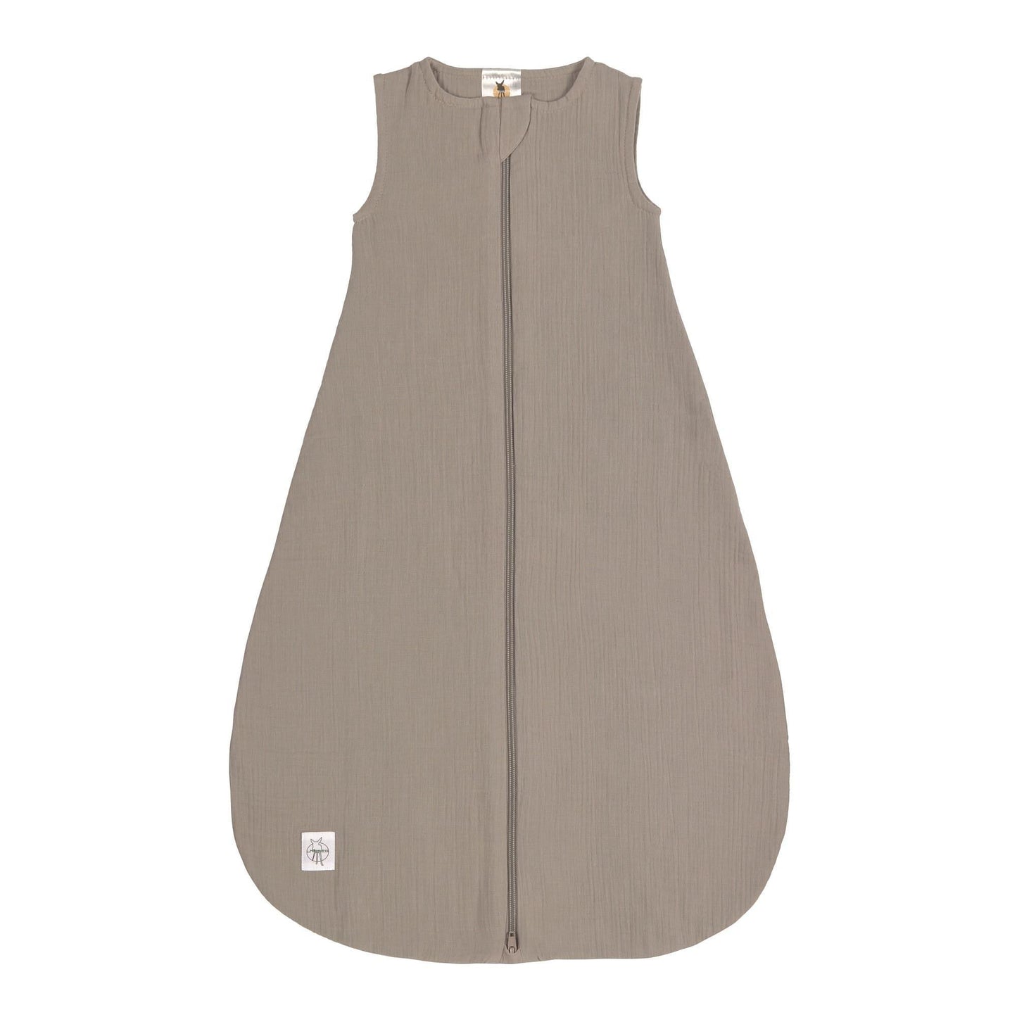 Gigoteuse en mousseline de coton bio - Taupe