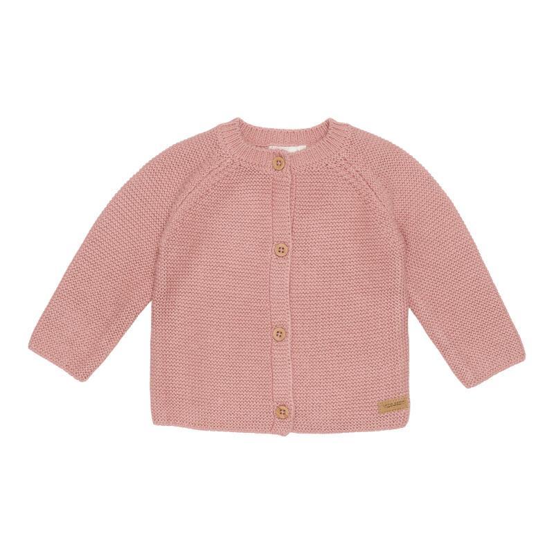 Cardigan en tricot Vintage pink - Little Dutch