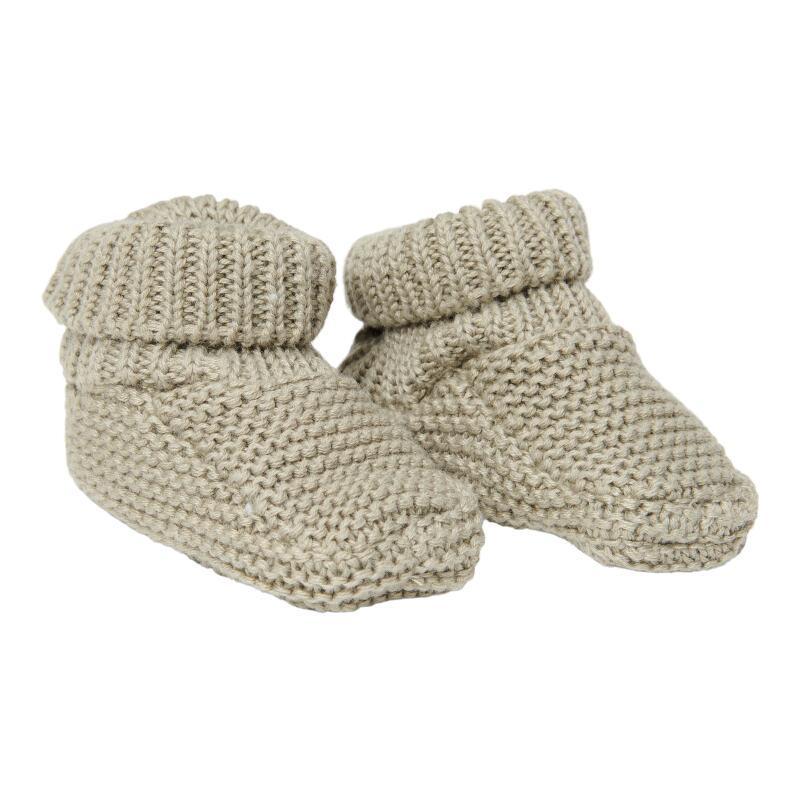 Chaussons pour bébé olive - Little Dutch