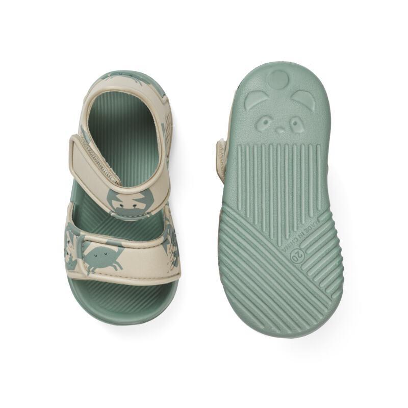 Liewood Blumer Crab Kids Sandals by Sandy Parent