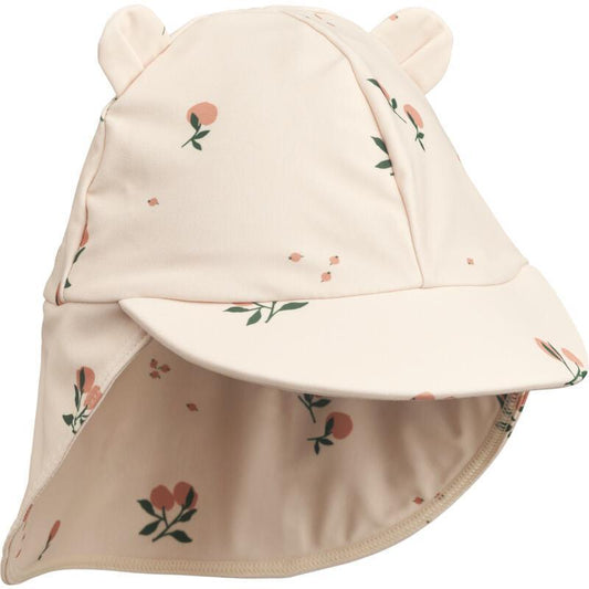 Liewood Kids Neck Protection Cap Senia Peach/Sea Shell Parent