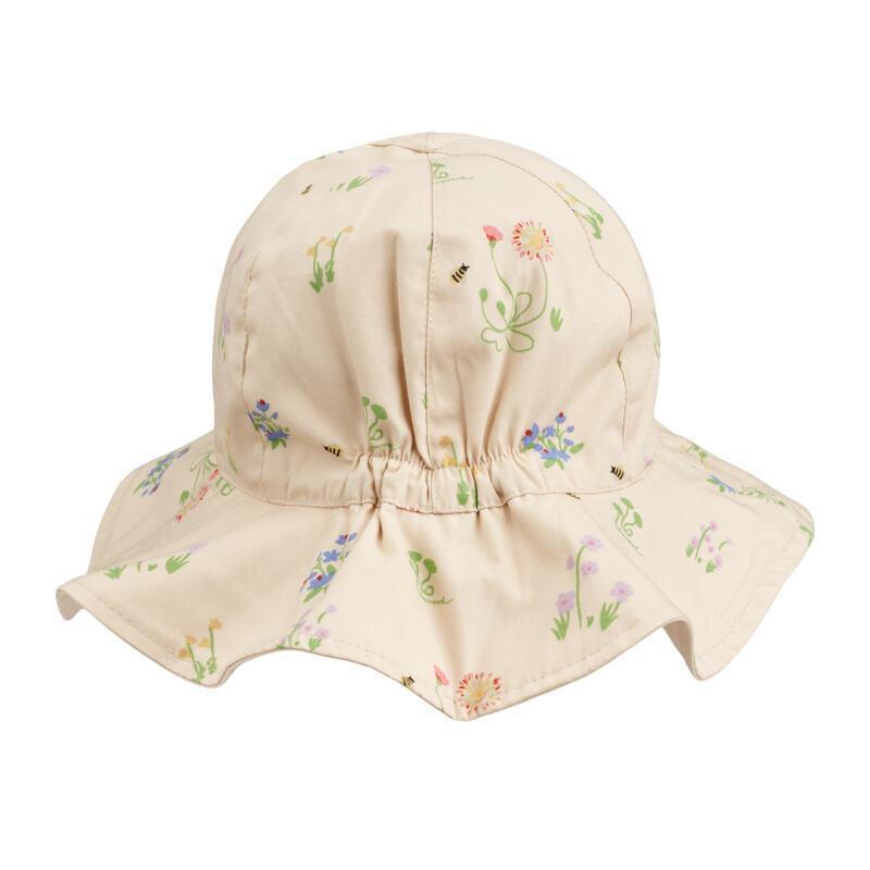 Liewood Reversible Child Sun Hat Amélia Flora Sandy by Sandy Parent