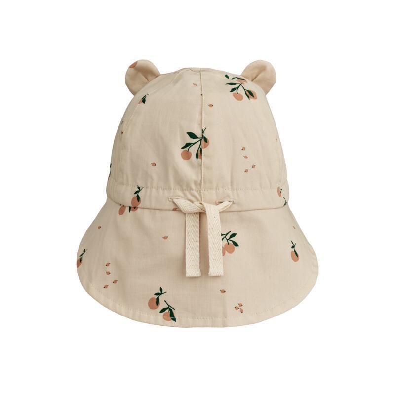 Liewood Kids Reversible Neck-Protecting Cap Gorm Peach Seashell/Pale Tuscany