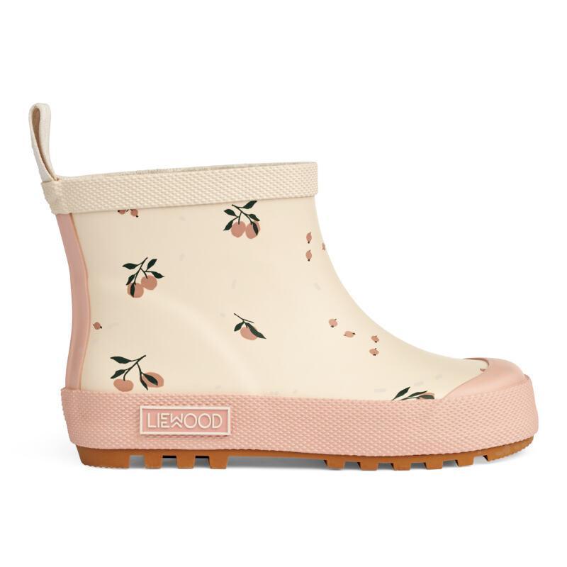 Liewood Tekla Peach and Sea Shell Parent Child Rain Boots