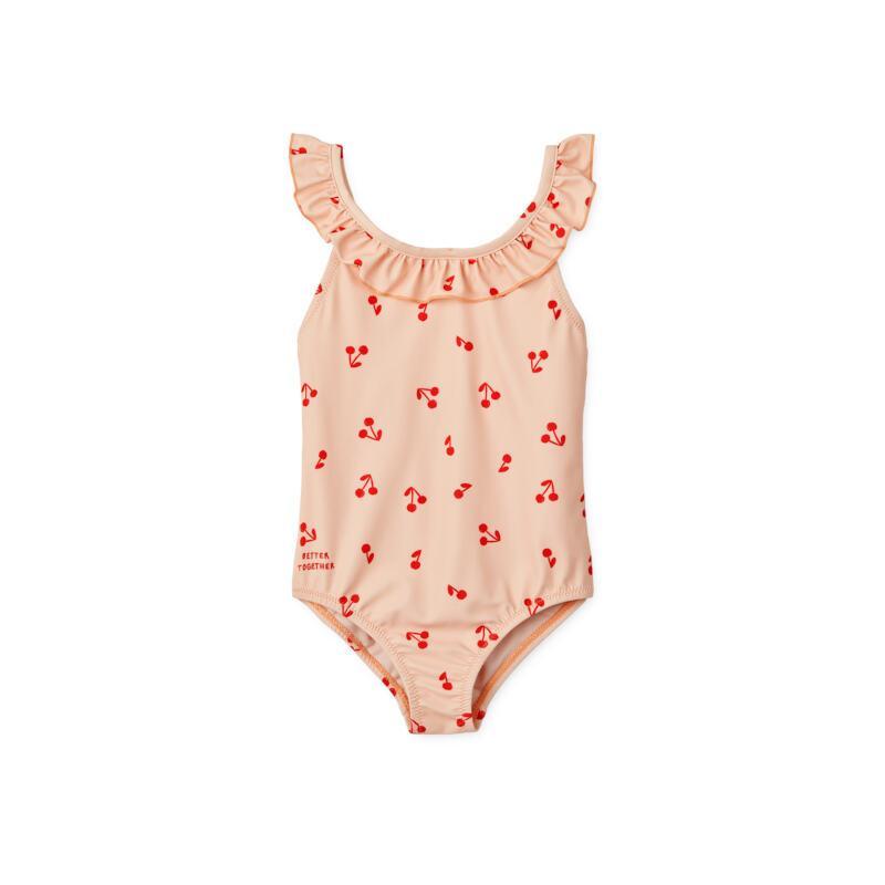 Liewood Kallie Cherries & Apple Blossom Girls' Swimwear