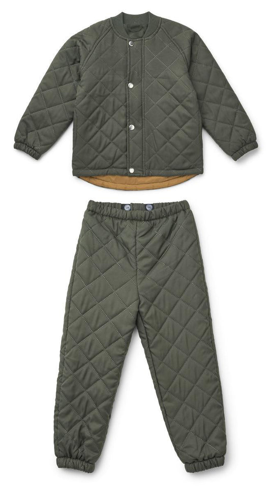 Liewood Bowen Hunter Green Kids Thermal Clothing Parent