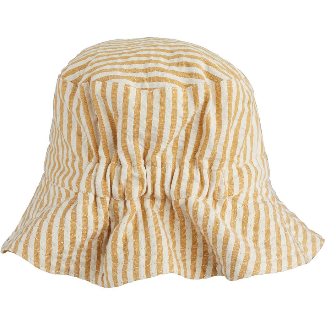 Liewood Reversible Kids Sun Hat Buddy Mustard Parent