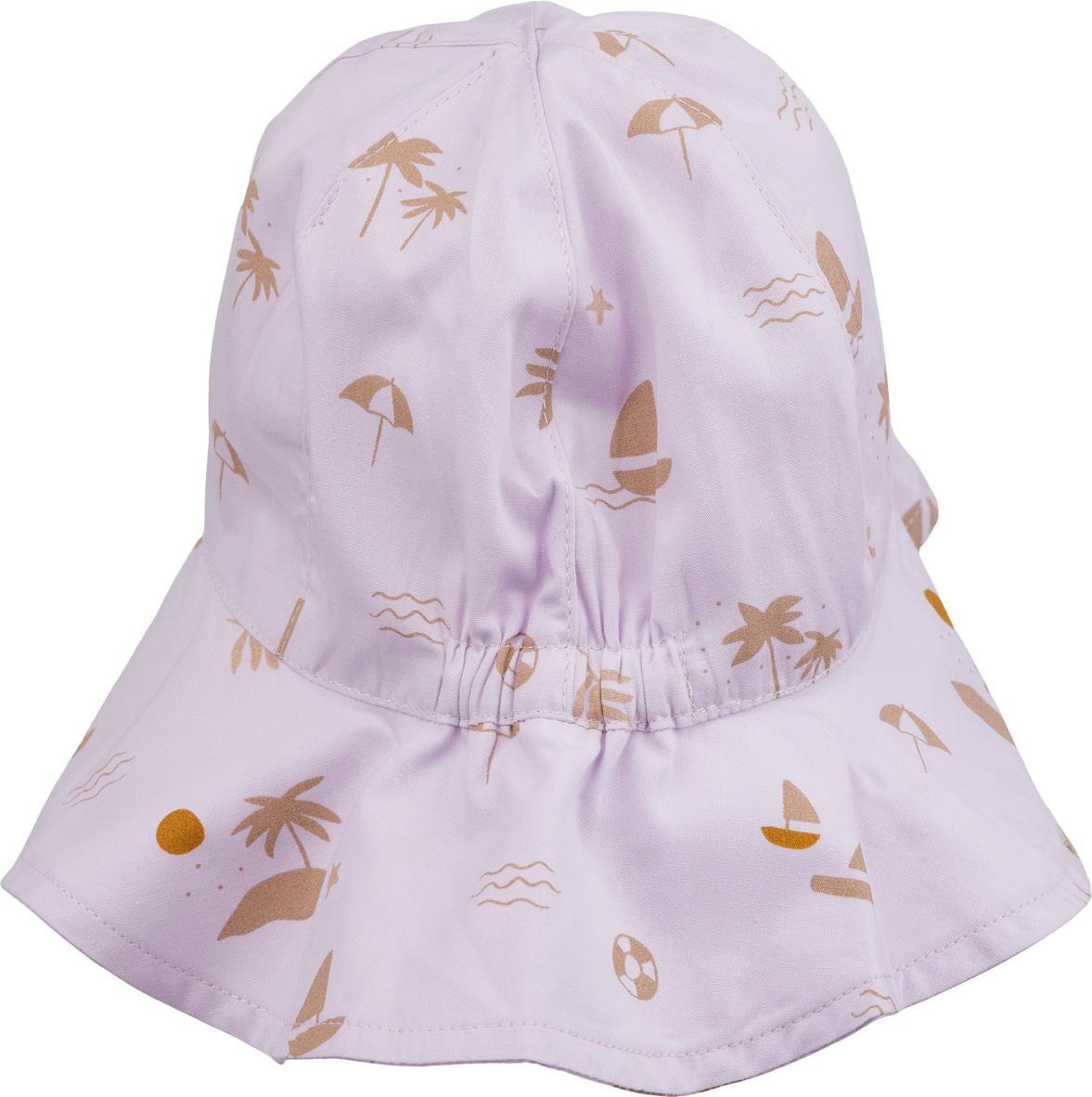 Liewood Amelia Seaside Light Lavender Children's Sun Hat - Parent