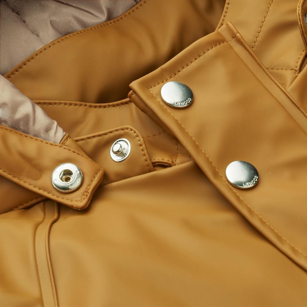 Liewood Ivy Golden Caramel Parent Kids Rainwear.