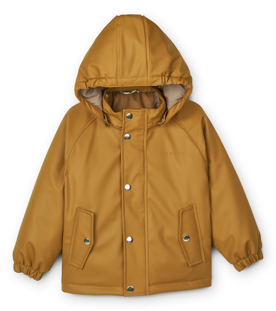 Liewood Ivy Golden Caramel Parent Kids Rainwear.