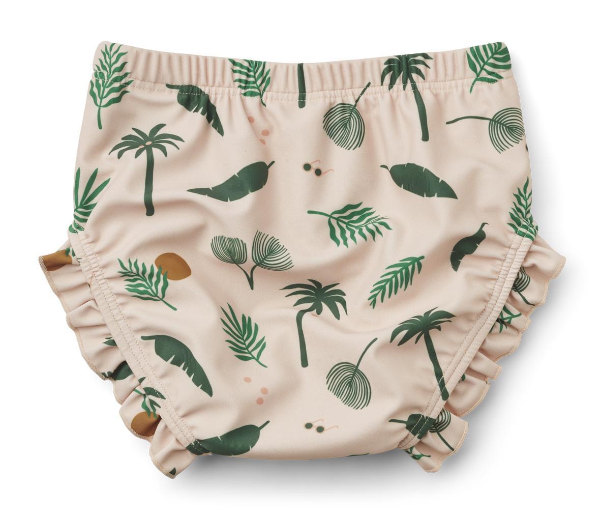 Liewood Mila Jungle & Apple Blossom Mix Baby Swim Culotte Parent