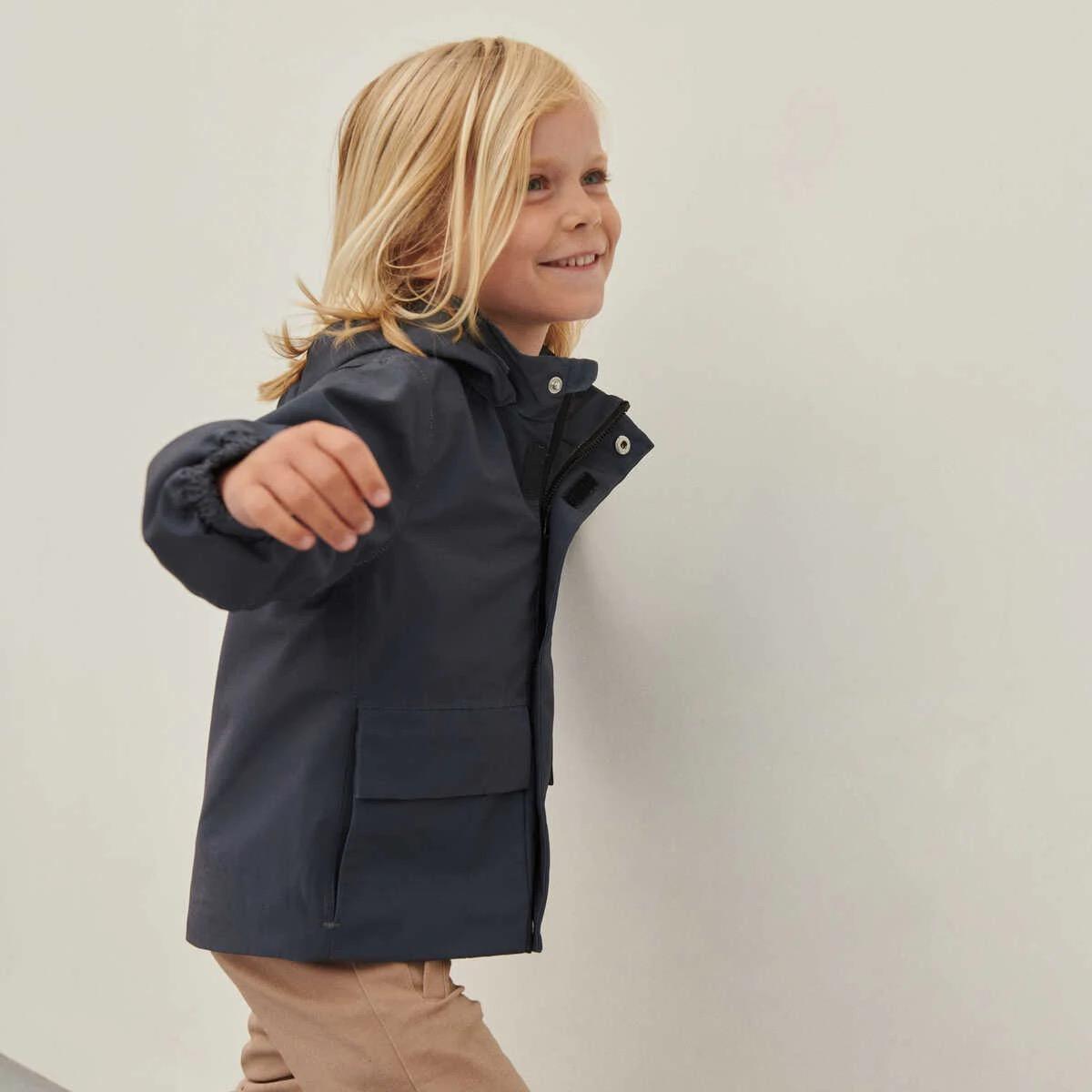 Liewood Ana Dark Blue Girl's Coat for Parents