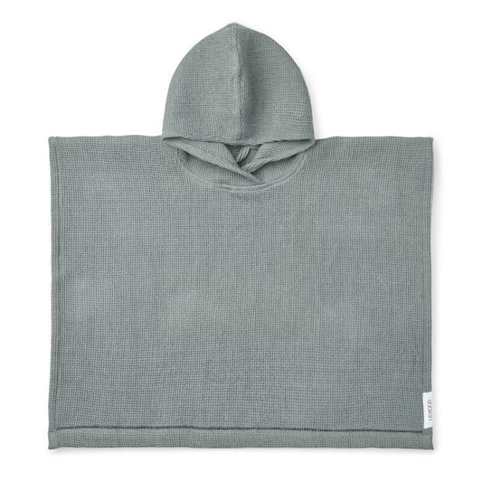 Liewood Blue Fog Parent Paco Bath Poncho