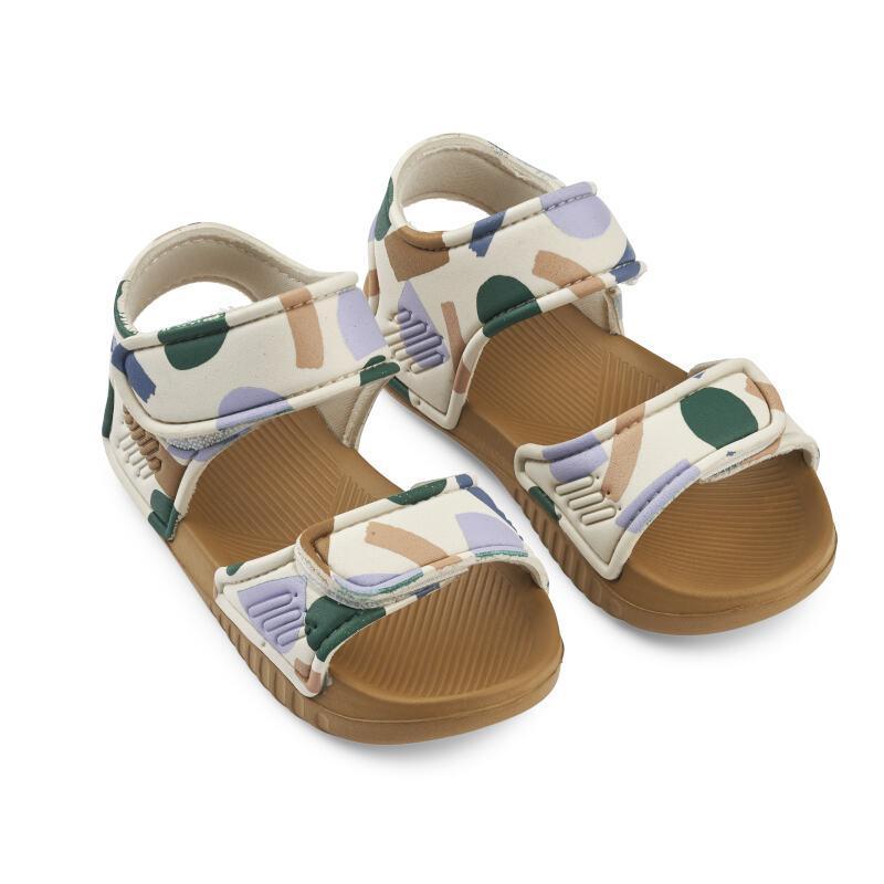 Liewood Blumer Paint Stroke Kids Sandals by Sandy Parent