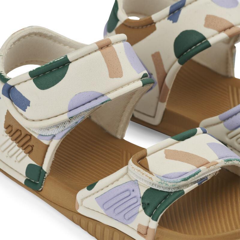 Liewood Blumer Paint Stroke Kids Sandals by Sandy Parent