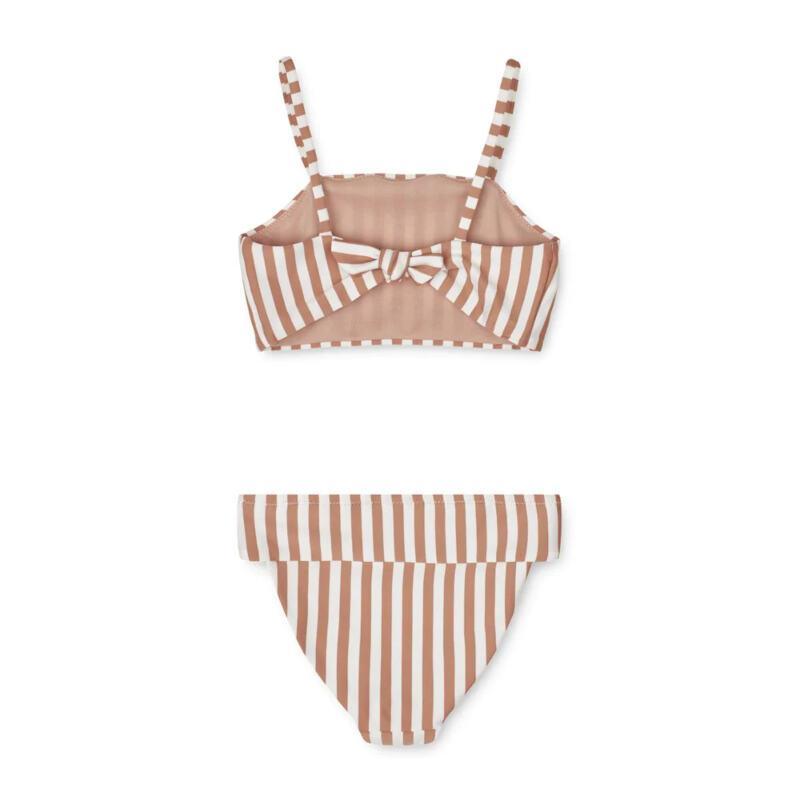 Liewood Lucette Kids Y/D Stripe Tuscany Rose/Crème de la Crème Parent Bikini