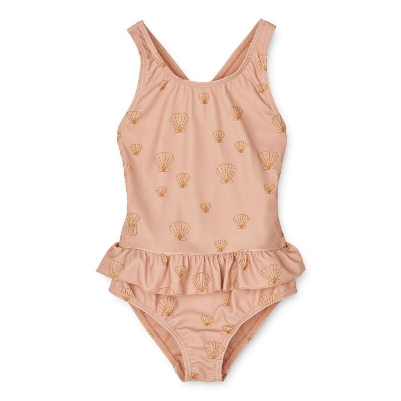 Liewood Amara Sea Shell & Pale Tuscany Girls' Swimsuit