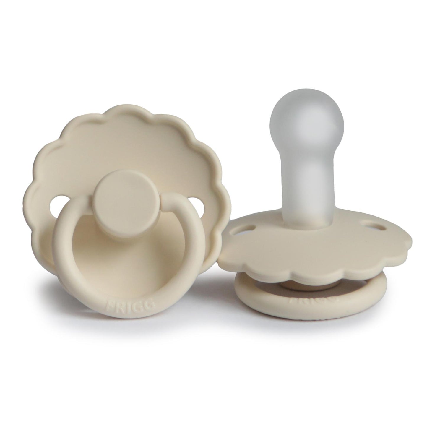 Tétine Daisy en silicone - Cream