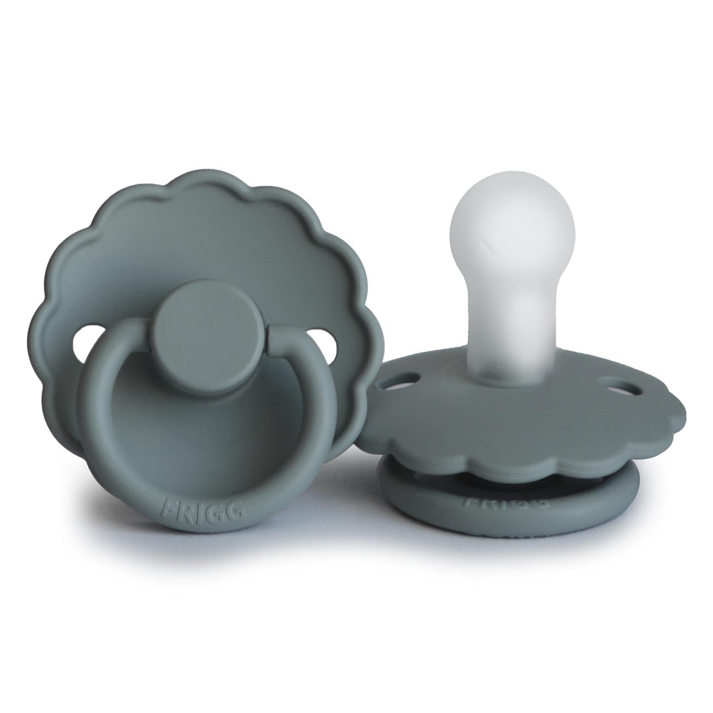 Tétine Daisy en silicone - French gray