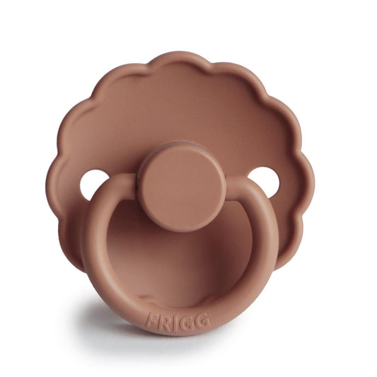 Tétine Daisy en silicone - Rose gold