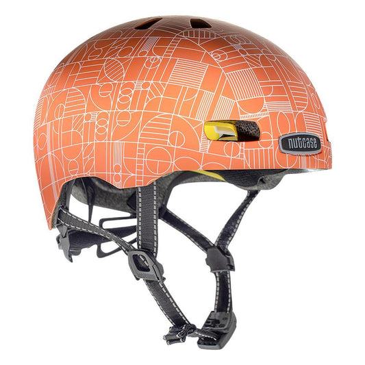 Casque vélo à motif réfléchissant Street Bahous MIPS - Nutcase