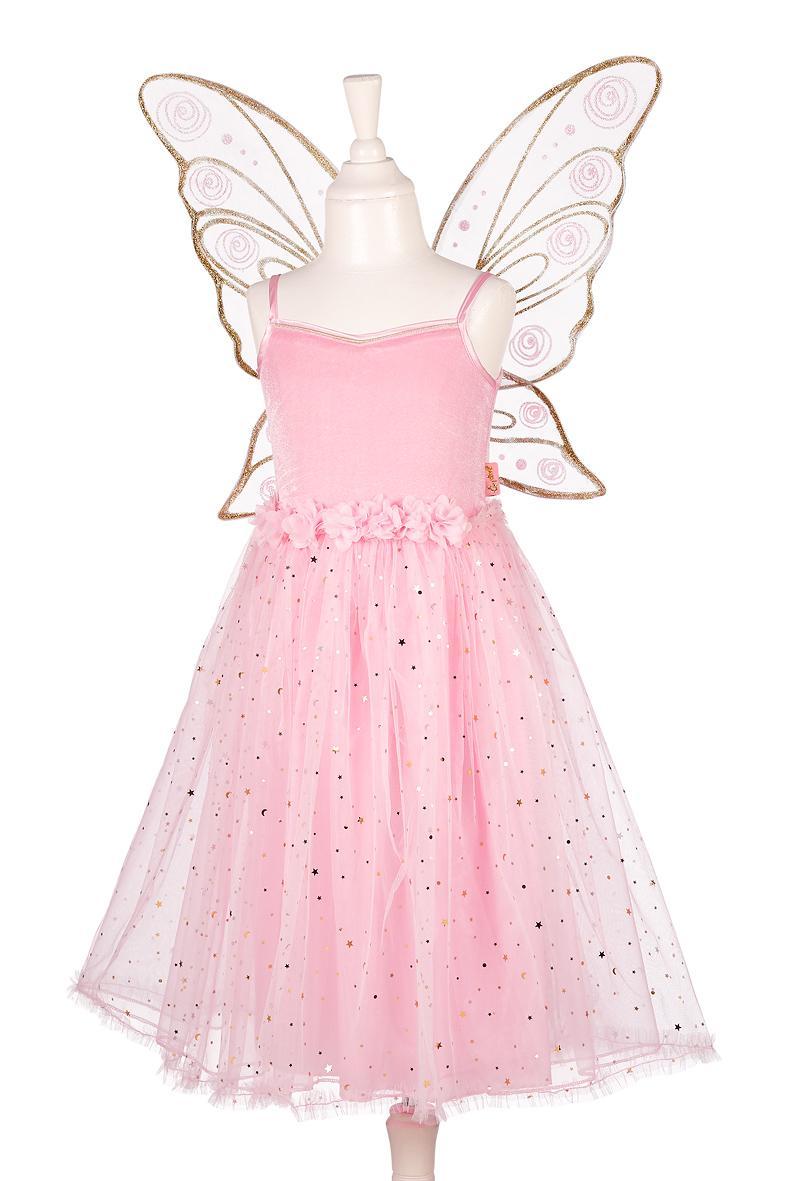 Robe et ailes Rosyanne - rose clair