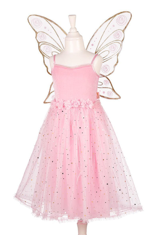 Robe et ailes Rosyanne - rose clair