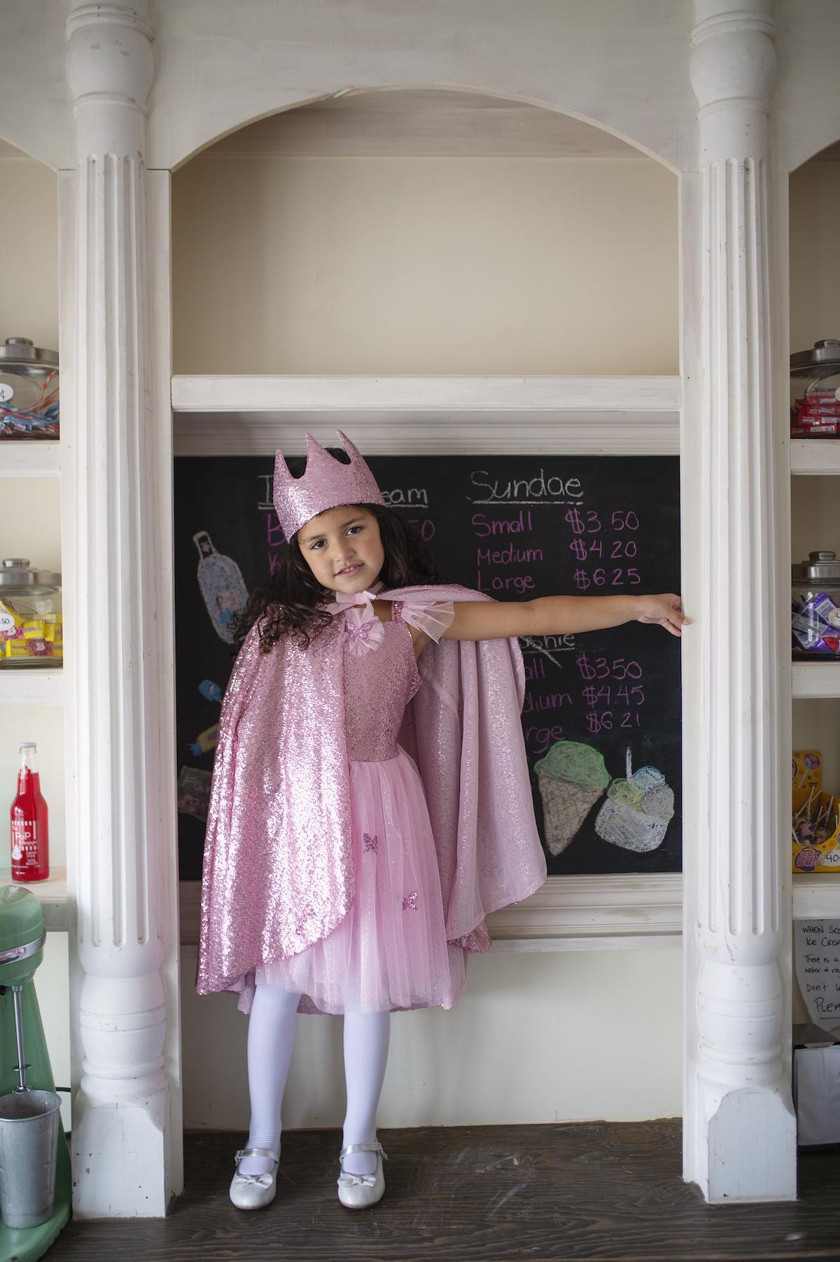 Robe de déguisement et ailes - Pink Butterfly